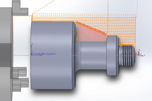 Turning a Stub Shaft